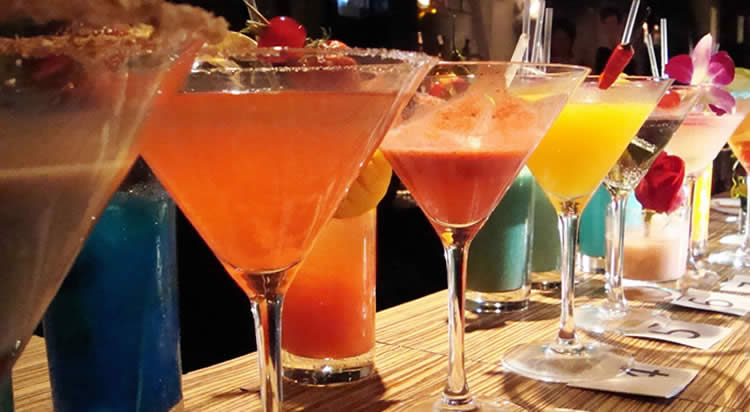 Cocteles para fiestas y eventos