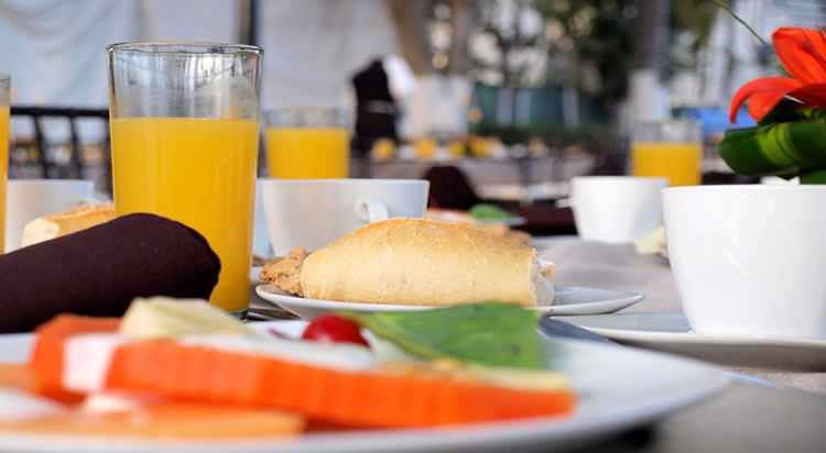 rico desayuno para eventos